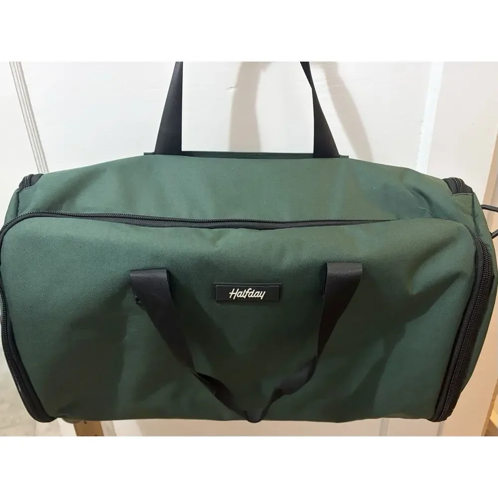 Halfday Garment Duffel Bag Green Perfect But 